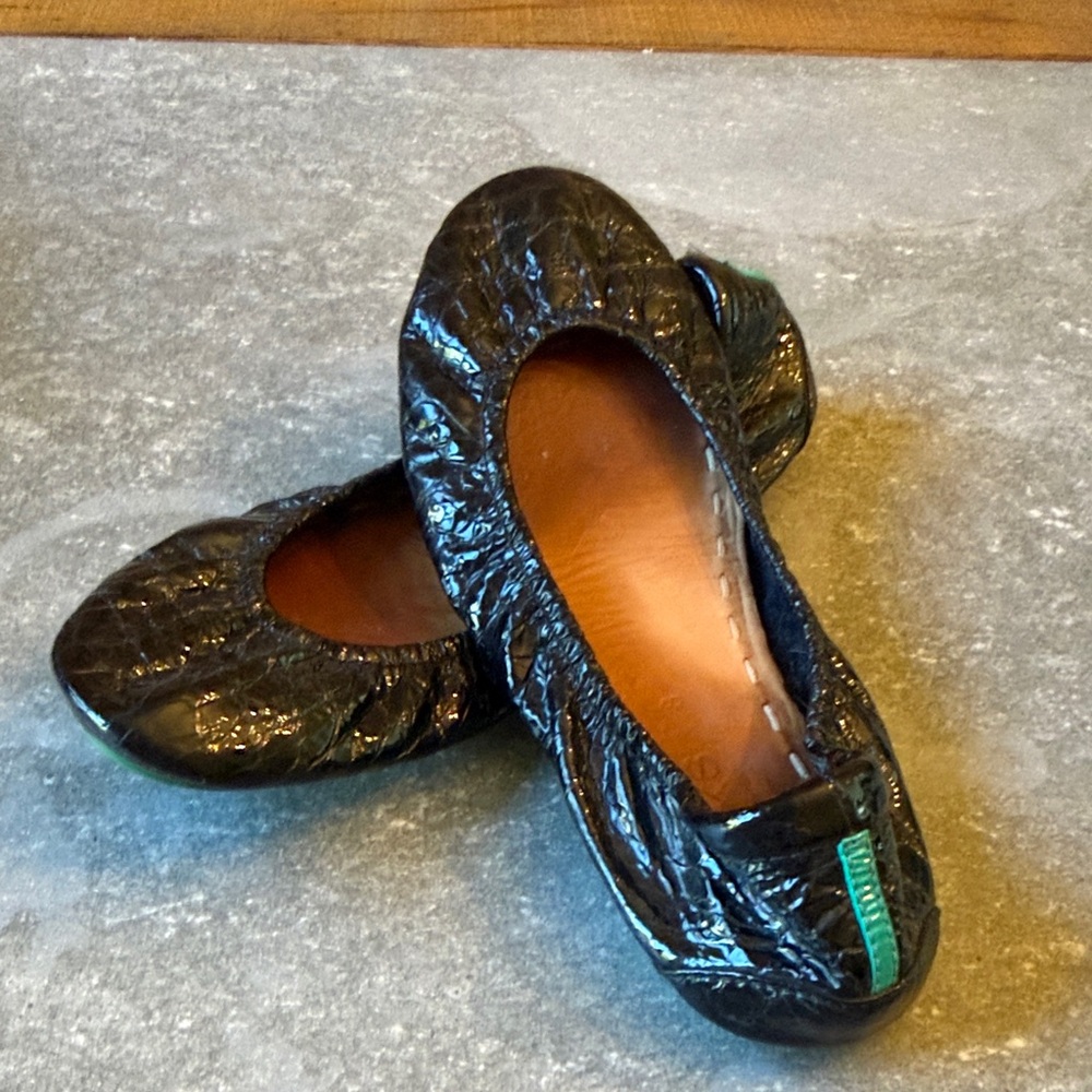 Black Women's Tieks Obsidian Ballet Flats